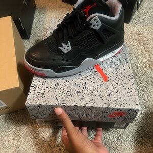Jordan Kids Sneakers - Black and Red
